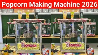 Mini Popcorn Maker Machine 2026 | Small Popcorn Making Business idea 🤑🤫