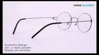 FONEX Screwless Eyewear Prescription Eyeglasses Women Rimless Round Myopia Optical Korean Titanium