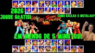 Fatal Fury Vs Street Fighter (Ikemen GO) – Como baixar e instalar (2026) EM MENOS DE 5 MINUTOS!
