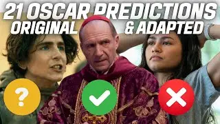 Oscars 2025 Best Screenplay Predictions | Oscars Tier List