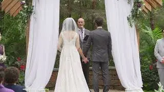 Katie + Mathieu | Multi Cam Sequence Wedding Ceremony | Evergreen Village, Manitoba Canada