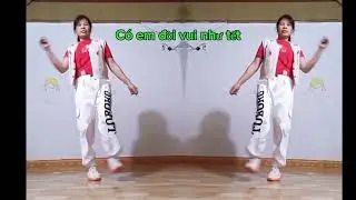 CÓ EM ĐỜI VUI NHƯ TẾT nhảy shuffle dance bđ Hợp Ngô TH Hien le 