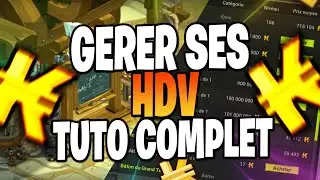 FAIRE UN MAX DE KAMAS AVEC LES HDV SUR DOFUS !!