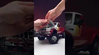 Assembly of 1982 Toyota Pickup based on Trail Finder 2 chassis by RC4WD. #rccar #remotecontrolcar