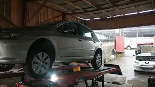 Motor de arranque do Peugeot 307! Troca de porta escovas e automático!