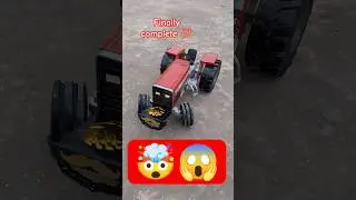 hand made mini MF 385 tractor #ministarcreation #automobile #tractorvideo #toys #motorcraft