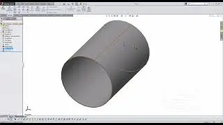 Rolled Sheet Metal - SOLIDWORKS - Flatten a Tube or Pipe Design