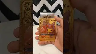 Rare Golden and Silver Pikachu's!#pokemon #pokemoncards#unboxing #charizard#pikachu#gold#silver#lol