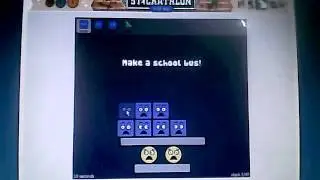 Super Stacker Walkthrough Easy Stacks 3/40 (Make A School Bus!)