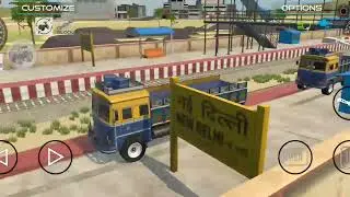 Indian train running game। indian truck। mobile game play।