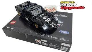 How to Motorize LEGO Technic 42223 1966 Ford GT40 MKII Race Car (1:18) | MOC | Full RC MOD (4K)