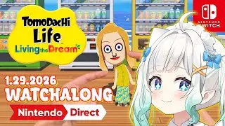 【TOMODACHI LIFE DIRECT WATCHALONG】the game the world's been waiting for!!!【Maid Mint Fant&ocirc;me】