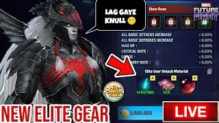 New Player Ke Toh Knull Lag Gaye 👀 New Elite Gear upgrade LIVE STREAM | MFF