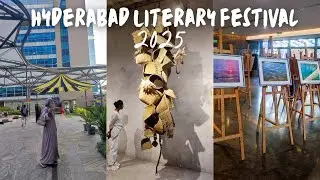 Hyderabad Literary Festival | Art Fest #hyderabad #hyderabadevents #artfestival #hydlitfest #2025