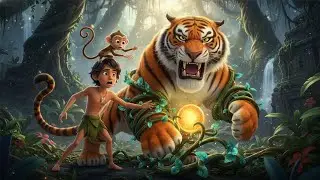 The Bound Guardian 🌿🐯  A Magical Jungle Adventure of Balance & Courage