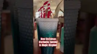 New Disney Holiday Starbucks Tumbler #disney #fy #shorts