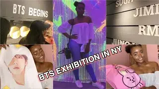 BTS EXHIBITION IN NYC + LINE FRIENDS BT21 + LATE 23rd BIRTHDAY DINNER