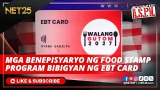 Ano ang EBT card sa DSWD Food Stamp Program?
