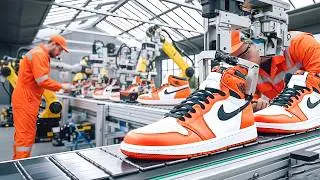 Как производятся кроссовки Nike | Секреты мегафабрики по производству