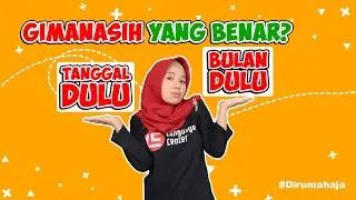 Cara Menulis Dan Membaca Tanggal Dalam Bahasa Ingris.