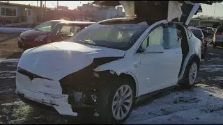Tesla Model X Restoration Video Amazing Results [HD]
