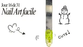 Jour 16 de 31 Nail Art simple et rapide 