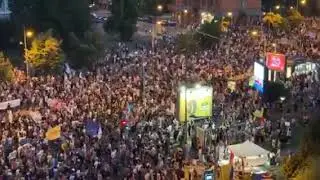 Novi Sad 5. septembar #protesti #srbija #studenti #blokade #novisad 