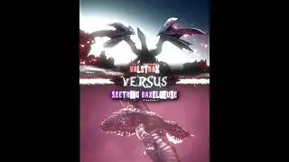 VALSTRAX vs SEETING BAZELGEUSE#monsterhuntericeborn #monsterhunter#monsterhunterworld