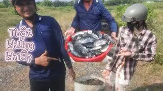 Chuyến thăm lờ cá tháng hạng trúng bể thùng vác ko nổi Hòa Nguyễn chuột đồng