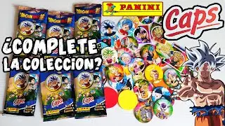 APERTURA 6 SOBRES DE CAPS DRAGON BALL SUPER (36 CAPS) JUNTE LA COLECCI&Oacute;N? / PANINI