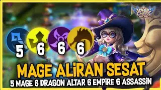 COMBO MAGE ALIRAN SESAT HAMPIR COMBO 6666 ! 6 DRAGON ALTAR 6 ASSASSIN 6 EMPIRE + MAGE ! MAGIC CHESS