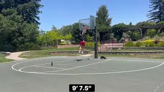 Dunk Journey Ep. 212: Some 9&rsquo; 7.5&rdquo; dunks!