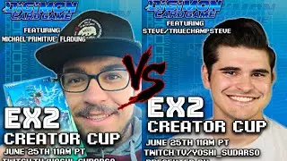 PrimitiveTCG vs TrueChampionSteven Digimon TCG Creator Cup Round 2