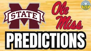Mississippi State vs. Ole Miss PREDICTION | 2024-25 SEC Basketball Predictions