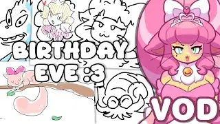 Birthday Eve Hangout Stream / Gartic Phone & Jackbox - nekolacey VODs