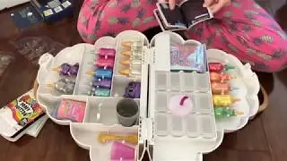 GIGANTIC slime kit? Testing out Pooey Puitton slime surprise! Poopsie slime surprise!