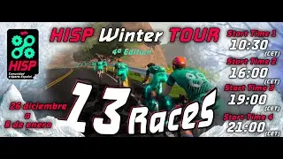 HISP Winter Tour - Stage 10 - (Zwift - Shorelines and Summits) 19:00h