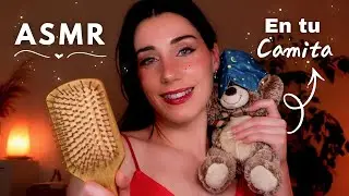 ASMR EN TU CAMITA HASTA QUE TE DUERMAS ❤️💤 Caricias, Masajes & Cepillo 🪔 Roleplay en Espa&ntilde;ol