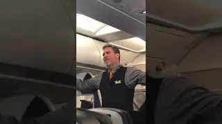 Best flight attendant EVER