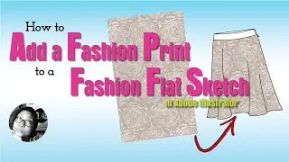 Добавьте модный принт на ваши модные балетки Illustrator за 3 простых шага!