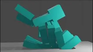 Ragdoll fight scene block character test Part 1
