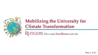 Roundtable I: Mobilizing University Climate Action