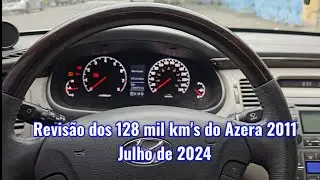 Revisão dos 128 mil km's do Azera 2011