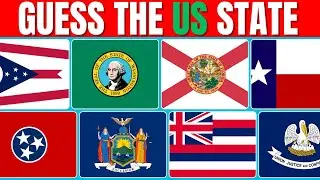 Guess the USA State by Its Flag | Fun Geography Quiz for Kids