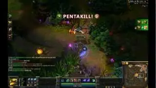 Cassiopia PENTAKILL!!!!! - League of Legends - JGG