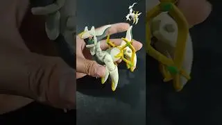 Arceus - Making figure pokemon legendary King of all pokemon #pokemon #clay #shorts