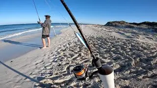 Fishing Lures Off the Beach