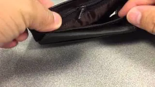 DANCL Mens Leather Flipout ID Wallet Bifold Trifold Hybrid Men's Passcase Wallet