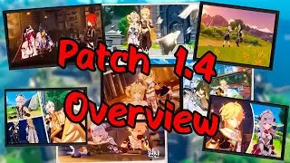 Genshin Impact Patch 1.4 Overview | 1.4 New Weapons | Venti And Childe Rerun Banner