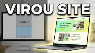 Como Criar uma Landing Page com IA Usando um eBook (Hospedagem Gr&aacute;tis no Netlify)